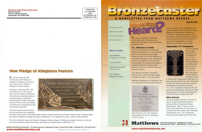 Matthews Bronzecaster