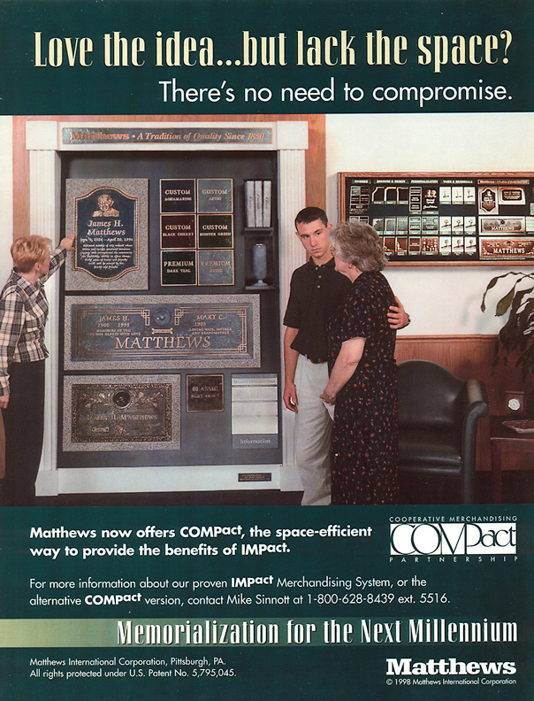 Matthews COMPact flyer/ad