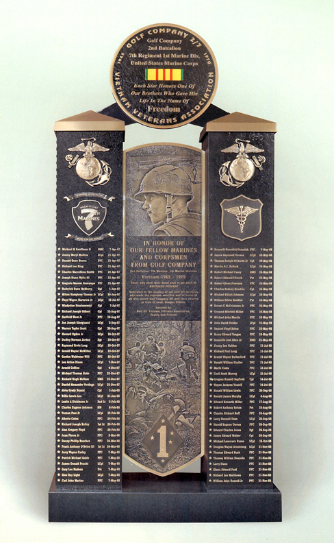 Matthews Marine Corps/Golf Company Monument
